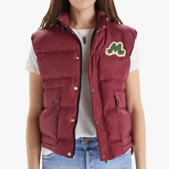 MOTHER | The Pillow Talk Patch Vest Puffer Jacket (Long Distance Run Aro… - Picture 2 of 16